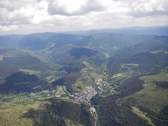 Meyrueis et le massif de l’Aigoual